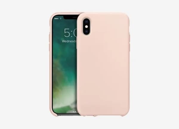 Xqisit Silicone Case, Suojus, Apple, iPhone 14 Pro, 15,5 cm (6.1"), Musta