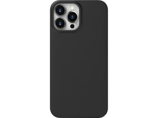 Nudient Thin V3 - Baksidedeksel for mobiltelefon - MagSafe-samsvar - hard polykarbonat - blekksvart - for Apple iPhone 13 Pro Max