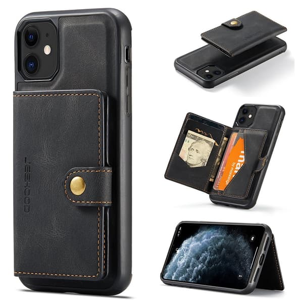 iPhone 11 - Stilrent och smart Skal med Kortfack