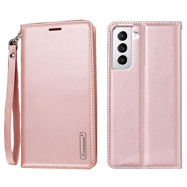 Samsung Galaxy S21 - Stilsäkert HANMAN Plånboksfodral