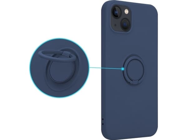 OEM Silicon Ring-deksel til Samsung S22 blå