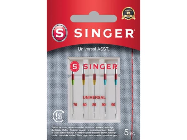Singer universal needle assortment, 5 pcs