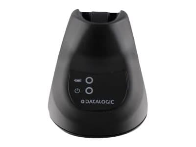 Datalogic - Ladestasjon (10-pins Micro-USB type A, RS-232) - svart - for QuickScan QBT2500, QM2500