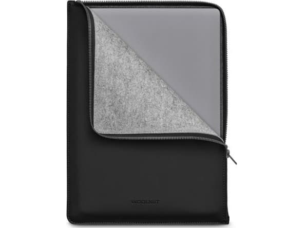 Ullnøttbelagt folio for MacBook Pro 14", svart (WN-MBP14-RP-F-1666-BK)