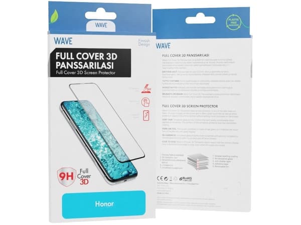 Wave WAVE-FC3D-HN-70-BK mobile phone screen/back protector Honor 1 pc(s)