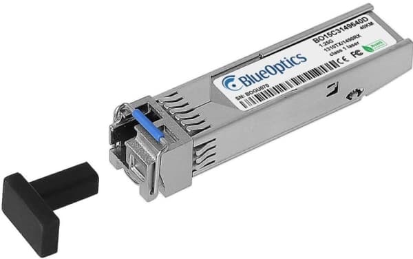 BlueOptics SFP-GIG-BX-U40-BO, Fiber optisk, 1250 Mbit/s, SFP, SFP, BX-U, 40000 m