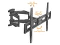 Miniatyrbilde 2 av 5: Value 17.99.1211, 200 x 200 mm, 400 x 400 mm, -12 - 3°, -60 - 60°, Metall, Sort
