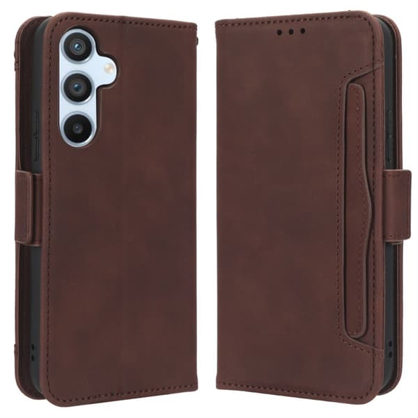 Multi Slot Plånboksfodral Samsung Galaxy A54 Brun