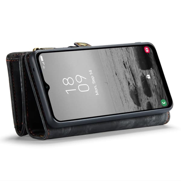 CaseMe Multi-Slot 2 i 1 Plånboksfodral Galaxy A34 Svart