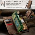 Miniatyrbild 6 av 7: CaseMe Multi-Slot 2 i 1 Plånboksfodral Galaxy A54 Brun