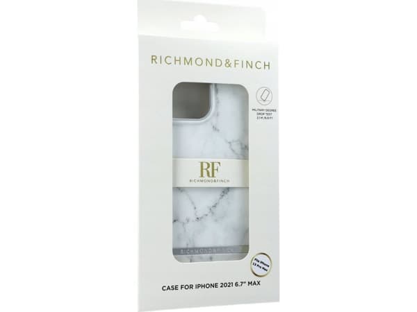 Richmond & Finch Richmond & Finch White Marble iPhone 13 Pro Max
