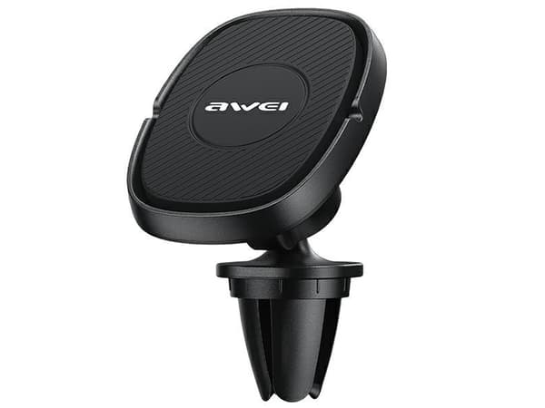 Awei X21 magnetiskt bilfäste för galler - svart