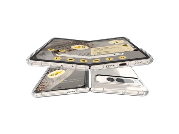 Spigen Ultra Hybrid, Omslag, Google, Pixel Fold, 19,3 cm (7.6"), Transparent