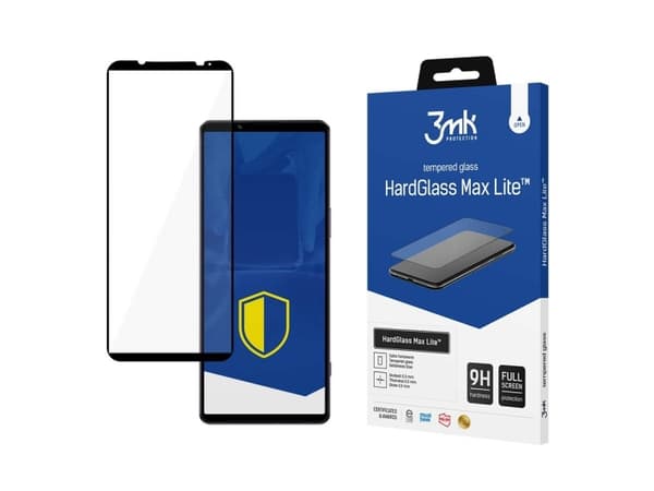 3MK HardGlass Max Lite, Xperia 1 V, 1 stk