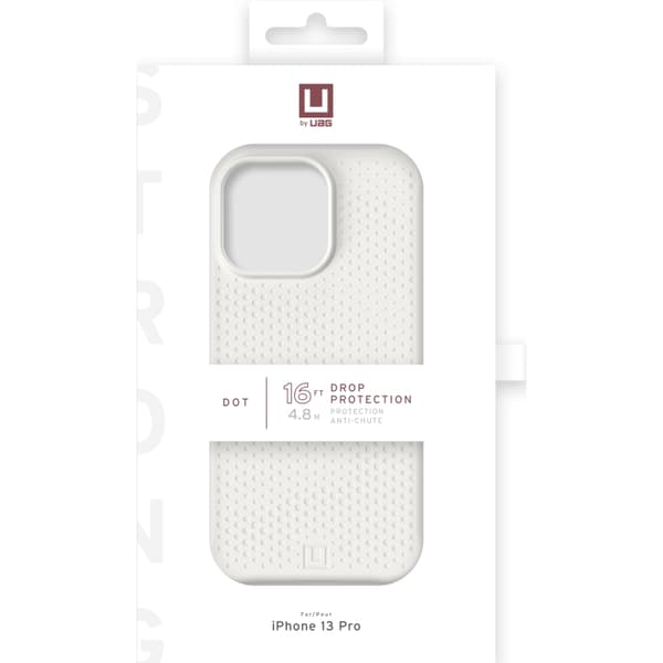 UAG iPhone 13 Pro [U] Dot Cover, Marshmallow