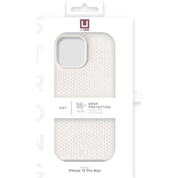 UAG iPhone 13 Pro Max [U] Dot Cover, Marshmallow