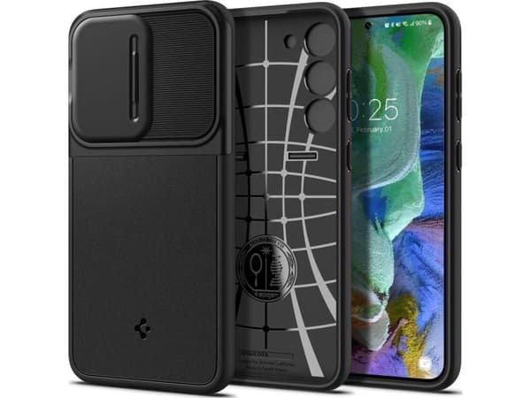 Spigen ACS05687, Omslag, Samsung, Galaxy S23 Plus, 16,8 cm (6.6"), Svart