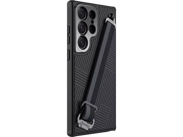 Nillkin Etui Nillkin Strap do Samsung Galaxy S23 Ultra (sort)