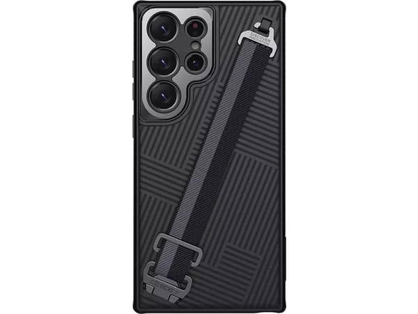 Nillkin Etui Nillkin Strap do Samsung Galaxy S23 Ultra (sort)