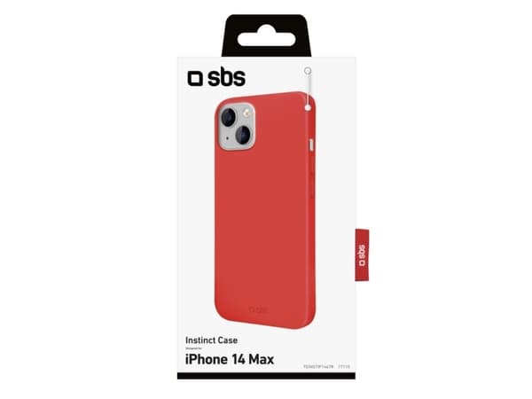 SBS TEINSTIP1467R, Etui, Apple, iPhone 14 Plus, 17 cm (6.7"), Rød