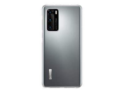 Huawei - Baksidesskydd för mobiltelefon - hög kvalitet PU - transparent - för Huawei P40