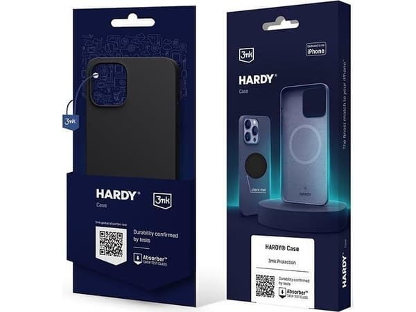 3MK Etui 3MK Hardy Case MagSafe Apple iPhone 14 szary/graphite