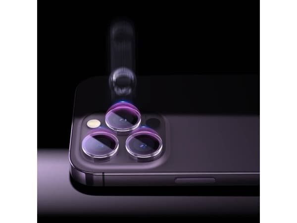 Baseus Szkło hartowane na aparat Baseus Glare Repelling Corning do iPhone 14 Pro/14 Pro Max