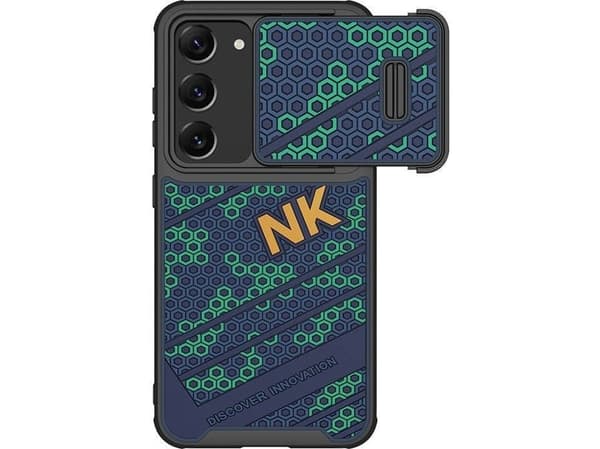Nillkin Nillkin Striker-deksel til Samsung Galaxy S23 (blå-grønn)