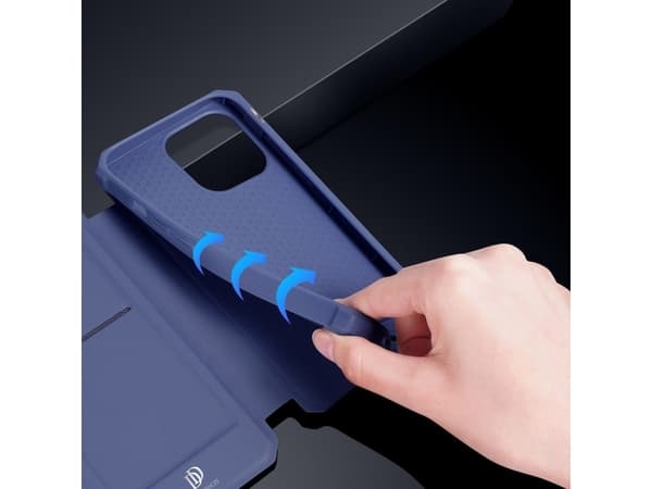 Dux Ducis DUX DUCIS Skin X hylsterdeksel med klaff iPhone 13 Pro blå