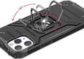 Miniatyrbilde 5 av 5: Wozinsky Wozinsky Ring Armor Armored Hybrid Deksel + Magnetisk Holder Iphone 13 Pro Black