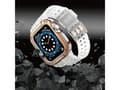 Miniatyrbild 5 av 5: Hurtel Protect Armband med fodral för Watch 7 / 6 / 5 / 4 / 3 / 2 / SE (45 / 44 / 42mm) fodral bepansrat klockfodral rosa