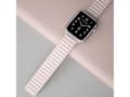Pikkukuva 4 / 5: Hurtel Magneettinen hihna hihna Watch 6 / 5 / 4 / 3 / 2 / SE (40mm / 38mm) magneettinen bändi rannerengas rannekoru punainen