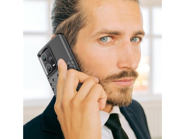 Hurtel Thunder Case fodral för Xiaomi Redmi Note 12 Pro+ silikon fodral sort