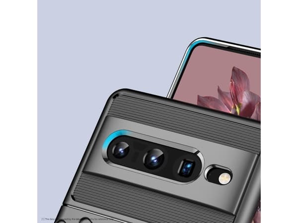 Hurtel Thunder Case joustava panssaroitu kotelo kansi Google Pixel 7 Pro musta
