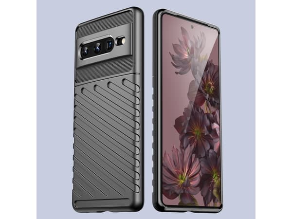 Hurtel Thunder Case joustava panssaroitu kotelo kansi Google Pixel 7 Pro musta