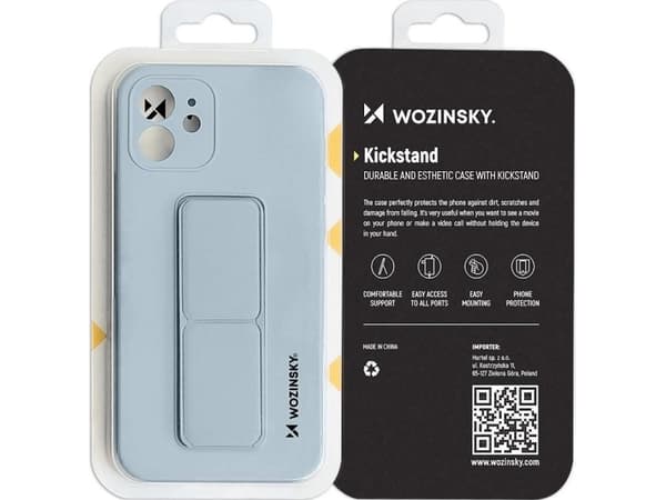 Wozinsky Wozinsky Kickstand Fodral flexibelt silikonfodral med stativ Samsung Galaxy A22 5G röd