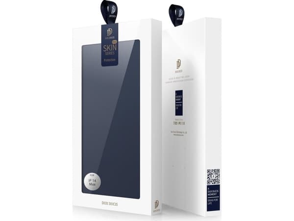 Dux Ducis Dux Ducis Skin Pro hylsterdeksel med klaff iPhone 14 Max blå