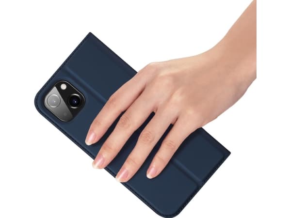 Dux Ducis Dux Ducis Skin Pro hylsterdeksel med klaff iPhone 14 Max blå