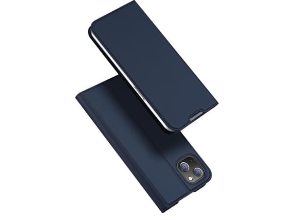 Dux Ducis Dux Ducis Skin Pro hylsterdeksel med klaff iPhone 14 Max blå