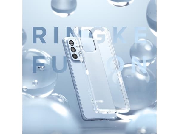 Ringke Ringke Fusion Matt fodral med gelram Samsung Galaxy A73 svart