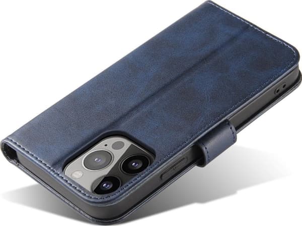 Hurtel Magnet Case Samsung Galaxy A14 5G tapauksessa läppä lompakko jalusta sininen