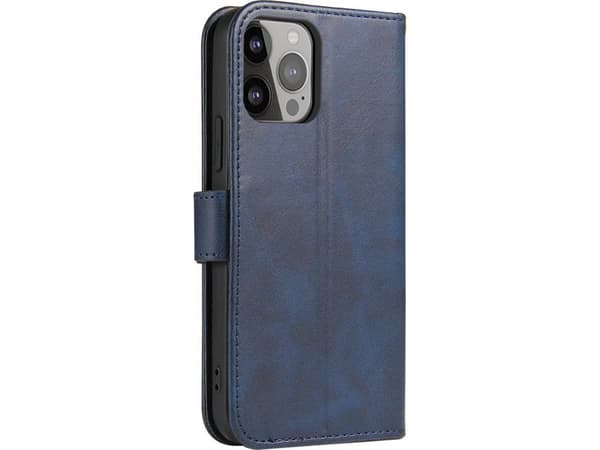 Hurtel Magnet Case Samsung Galaxy A14 5G tapauksessa läppä lompakko jalusta sininen