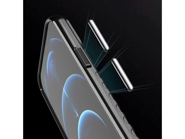 Hurtel Thunder Case Joustava panssaroitu kotelo Iphone 13 Pro Max Musta
