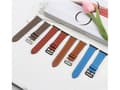 Miniatyrbild 3 av 5: Hurtel läderarmband Apple Watch Ultra, SE, 8, 7, 6, 5, 4, 3, 2, 1 (49, 45, 44, 42 mm) armband röd