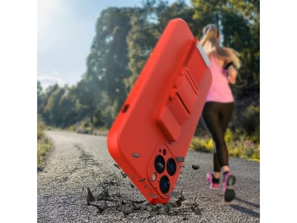 Hurtel Rope fodral gel fodral med nyckelband kedja handväska nyckelband iPhone 13 Pro lila