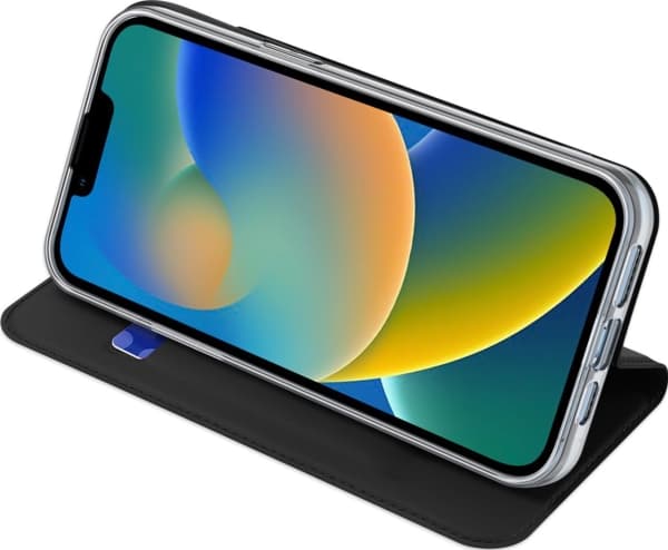 Dux Ducis Dux Ducis Skin Pro hylsterdeksel med klaff iPhone 14 Max svart