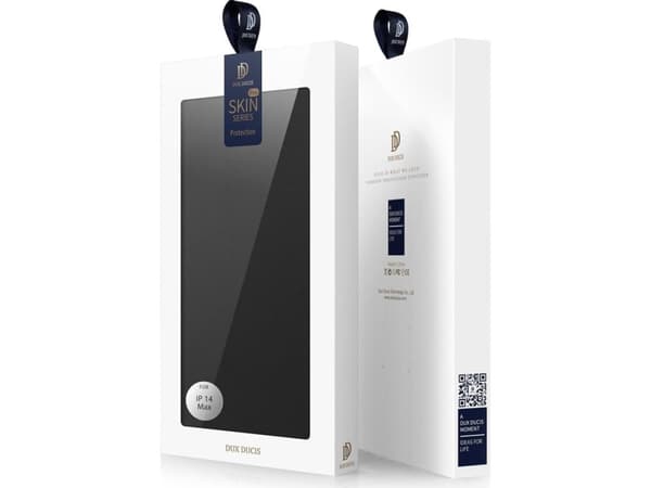 Dux Ducis Dux Ducis Skin Pro hylsterdeksel med klaff iPhone 14 Max svart