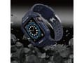 Miniatyrbild 5 av 5: Hurtel Protect Armband med fodral för Watch 7 / 6 / 5 / 4 / 3 / 2 / SE (41 / 40 / 38mm) fodral bepansrat klockfodral blå