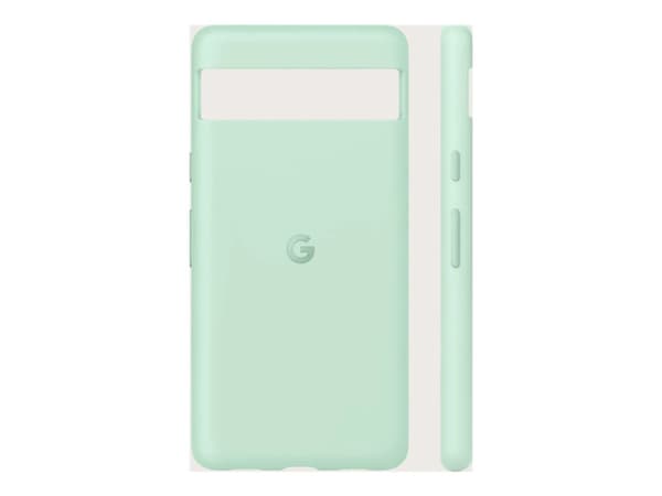 Google - Baksidedeksel for mobiltelefon - silikon, plastikk, aluminium, polykarbonat - havskum - for Pixel 7a