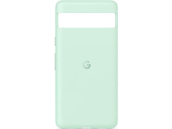 Google - Baksidedeksel for mobiltelefon - silikon, plastikk, aluminium, polykarbonat - havskum - for Pixel 7a